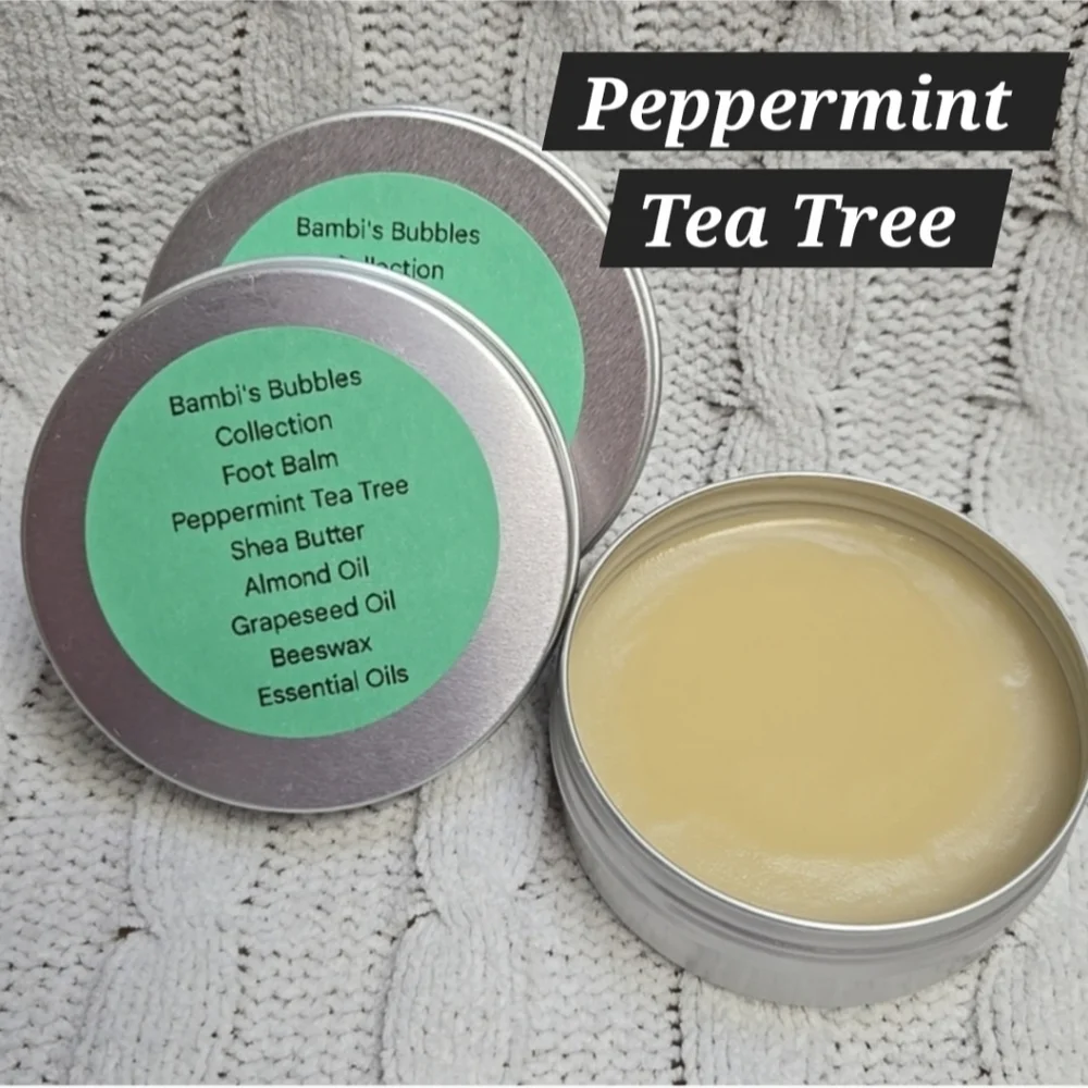 LAST ONE!   Hand Crafted Foot Balm 2oz Tin Assorted Scents - Picture 12 of 16